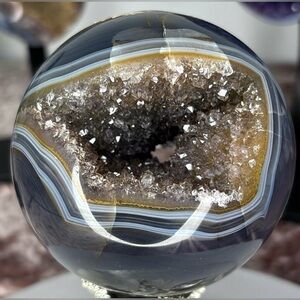 Druzy Agate Sphere-Portal